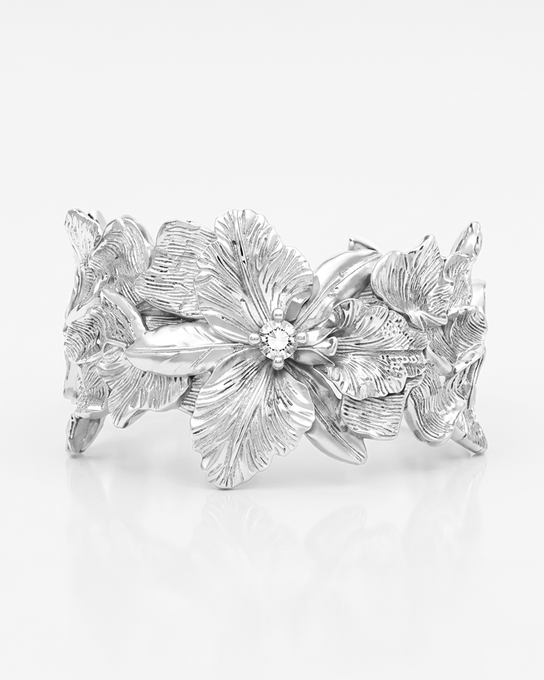 Orchid Ring Silver (Pre-order)