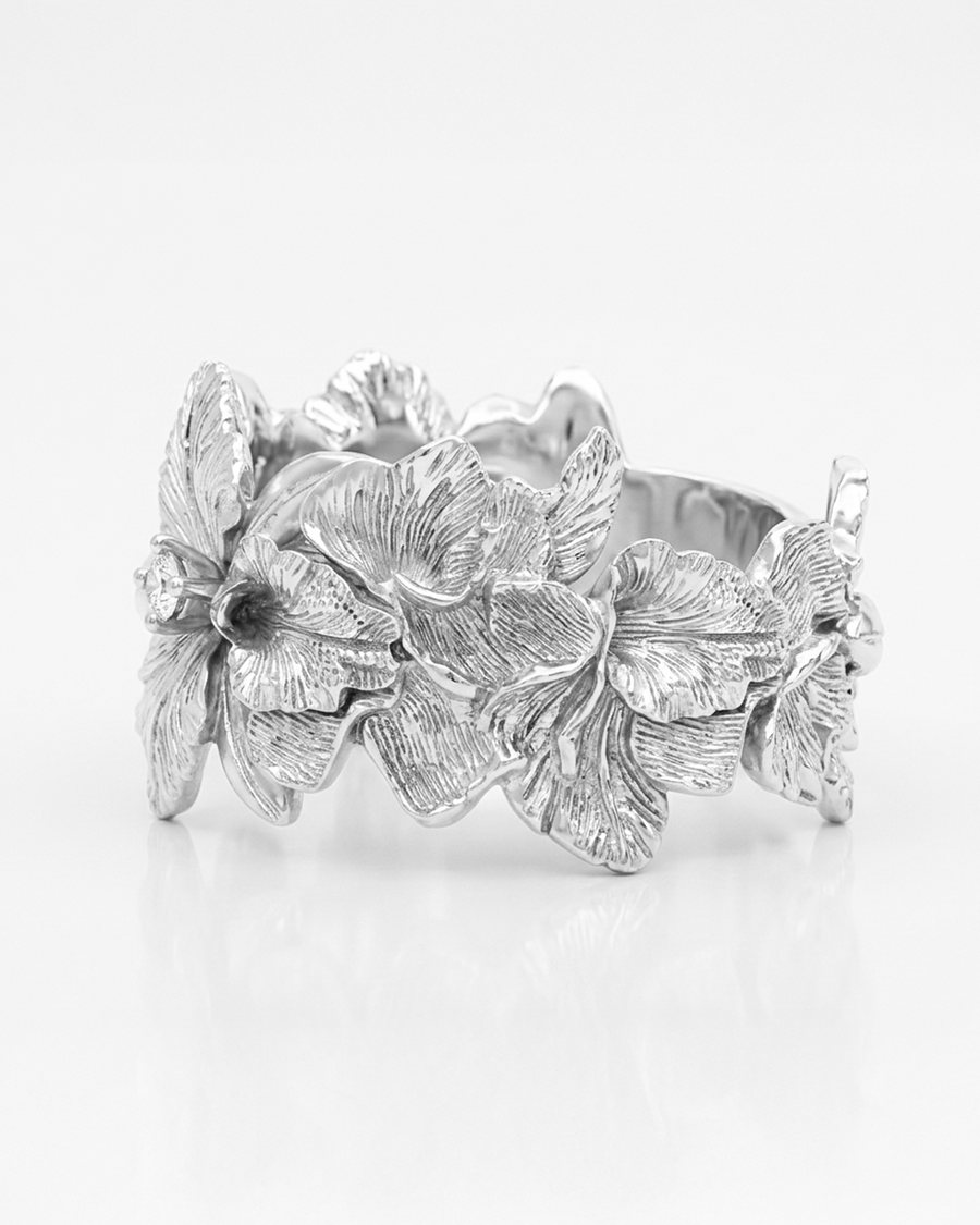 Orchid Ring Silver (Pre-order)