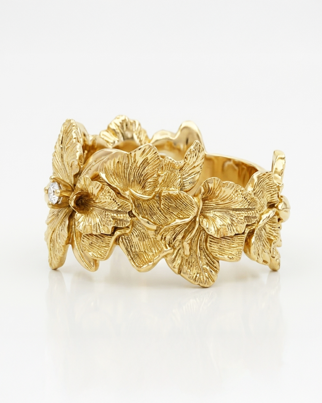 Orchid Ring Gold (Pre-order)